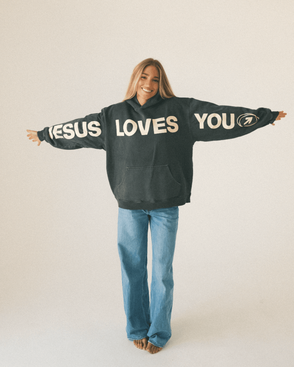 Jesus Loves You Hoodie